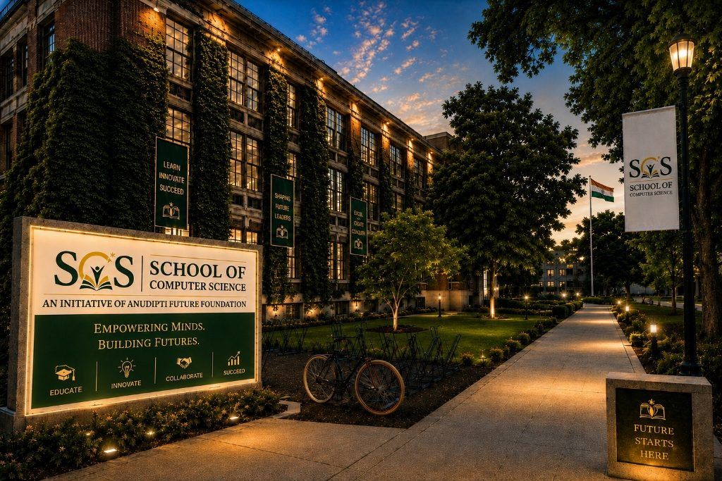 About SCHOOL OF COMPUTER SCIENCE (AN INITIATIVE OF ANUDIPTI FUTURE FOUNDATION)
